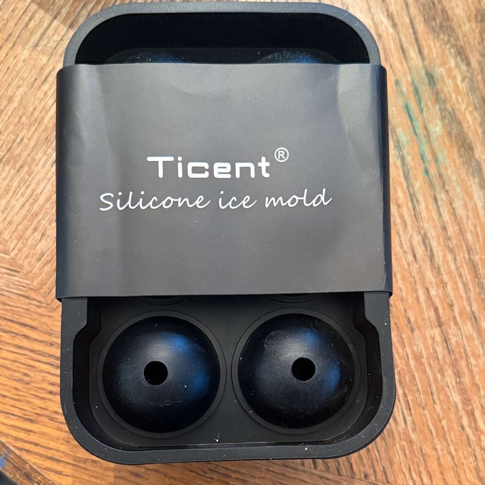 Black Silicone Ice Sphere Mold